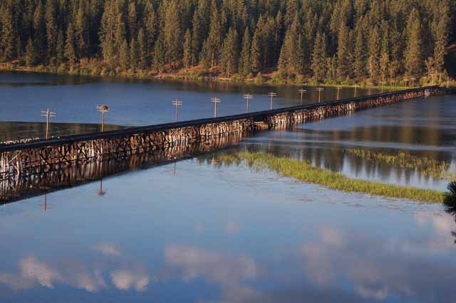 Railroad trellis off Highway 5